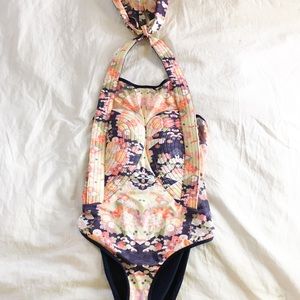 Floral One-Piece Swimsuit